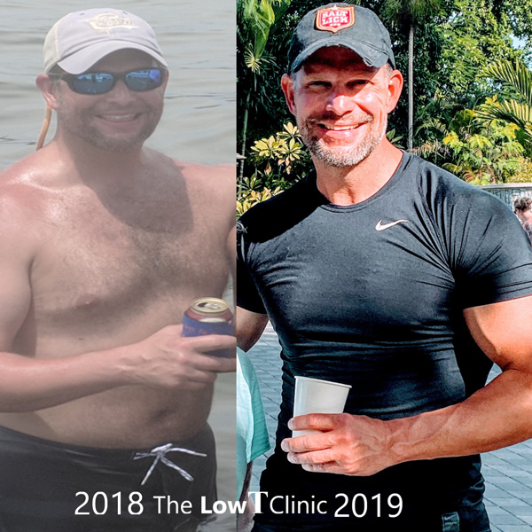 Low T Clinic Before and After